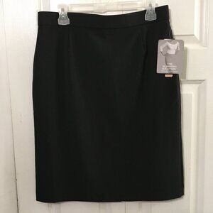 Briggs New York Black Pencil Skirt Slimming Solution